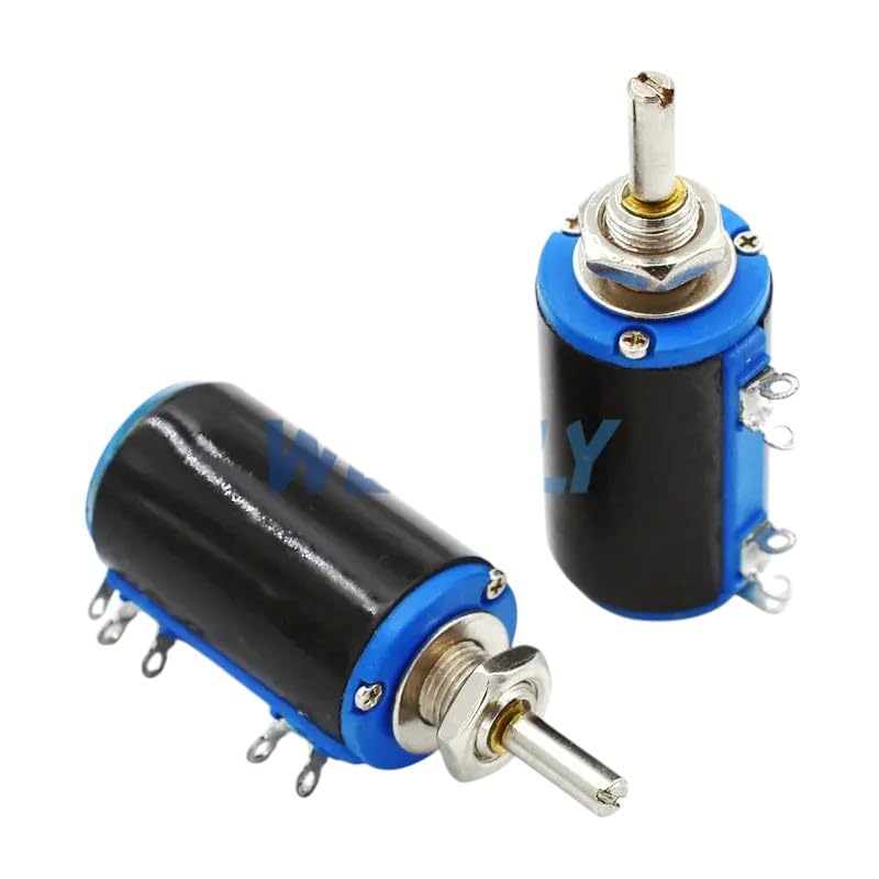 1PCS 10KR 10K Ohm Potentiometers WXD3-13 2W 5 Ring Multi